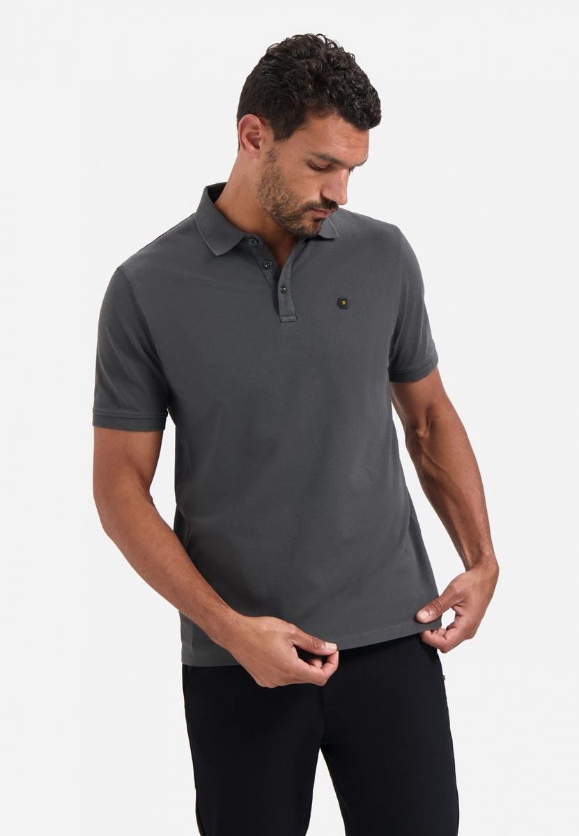 Polo Pique Garment Dyed
