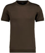 T-Shirt round neck waist rib
