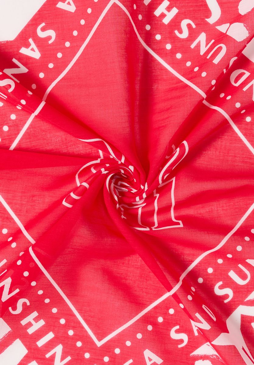 Bandana mit Print und Wording