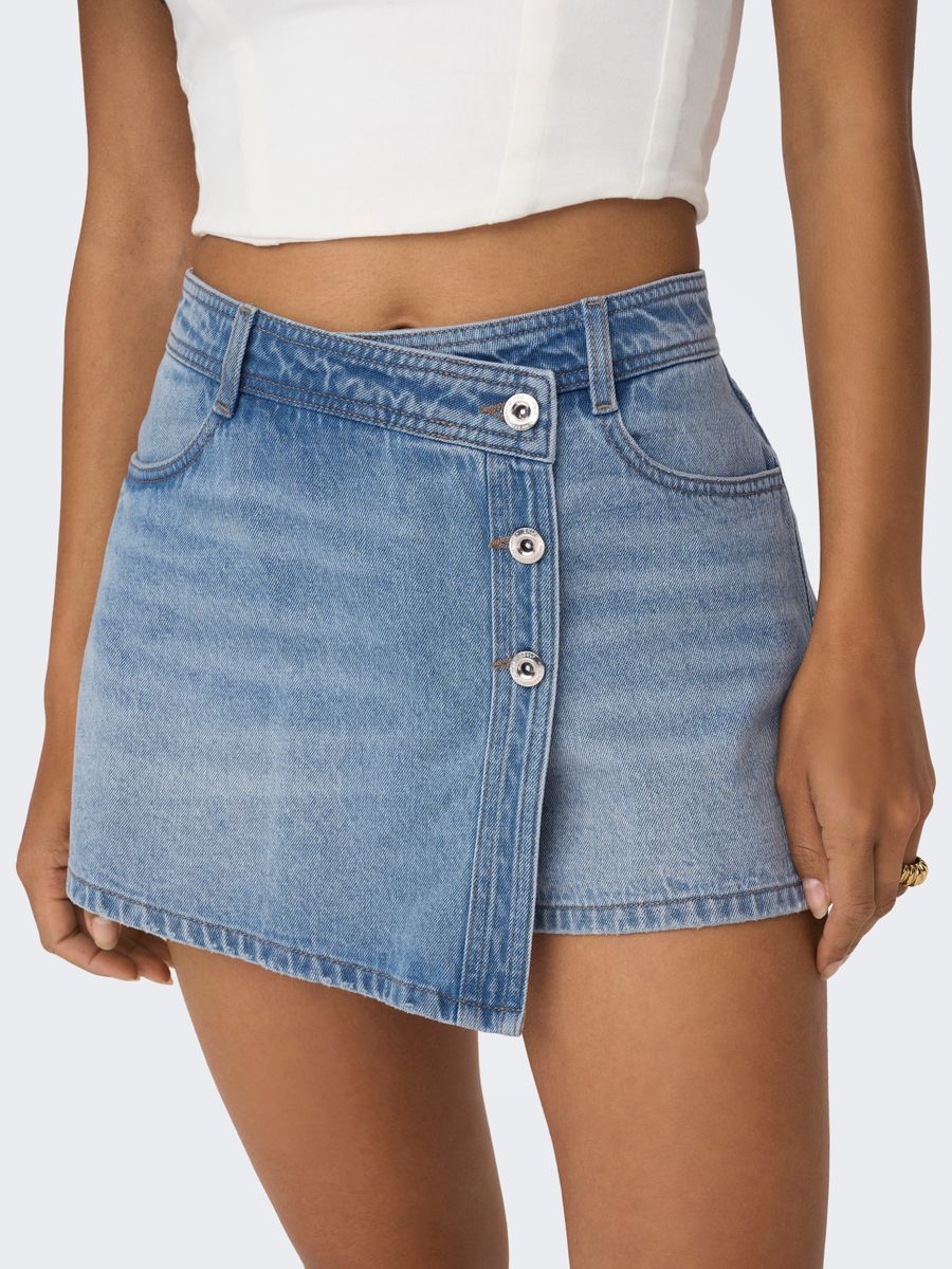 ONLLESLY REG LB DNM SKORT BJ NOOS