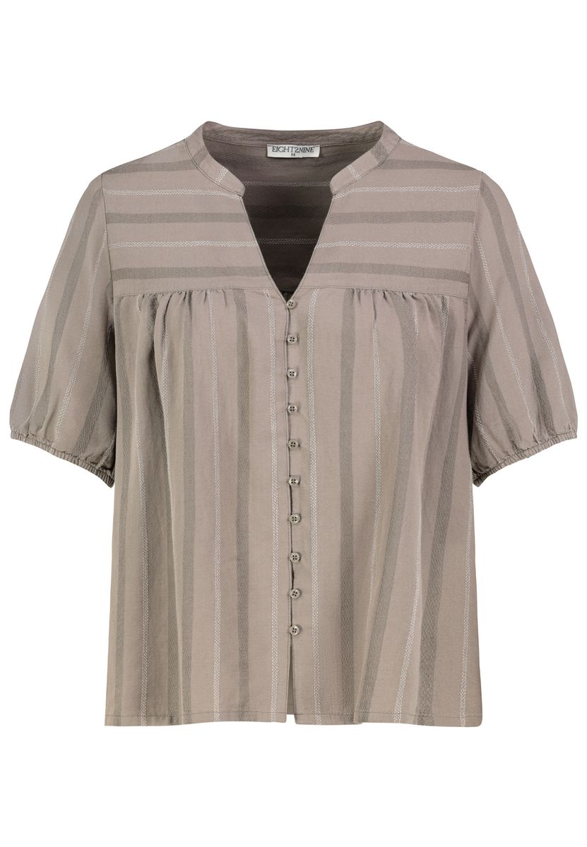 Damen, Bluse kurzarm