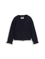 Cardigan mit Lochmuster