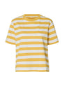 SLWESSENTIAL SS STRIPED BOXY TEE NO