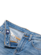 flared denim