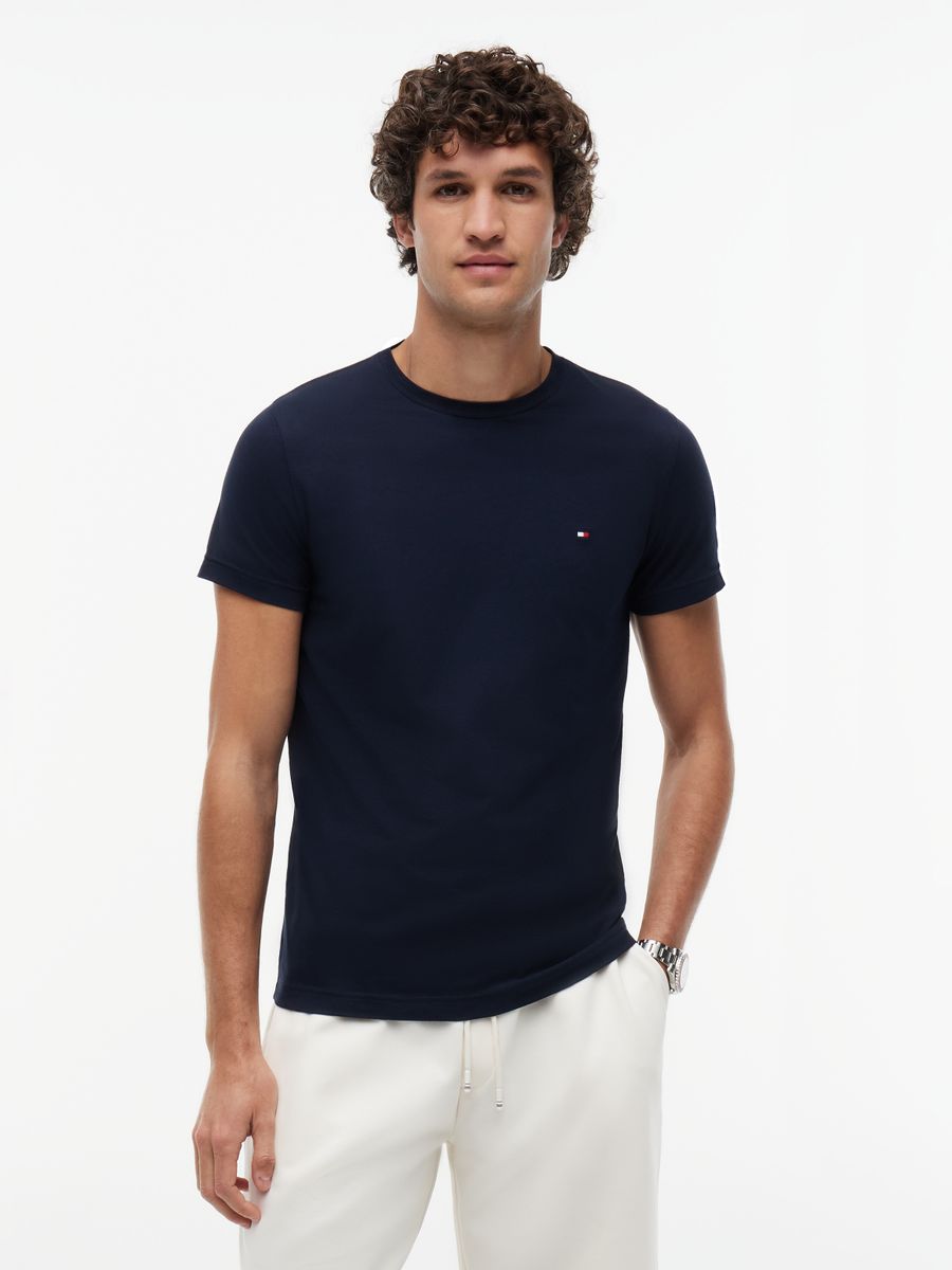 CORE STRETCH SLIM C-NECK TEE