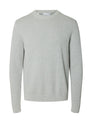 SLMDANE LS KNIT STRUCTURE CREW NECK