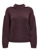 JDYDEBBIE L/S O-NECK CUT OUT PULL K