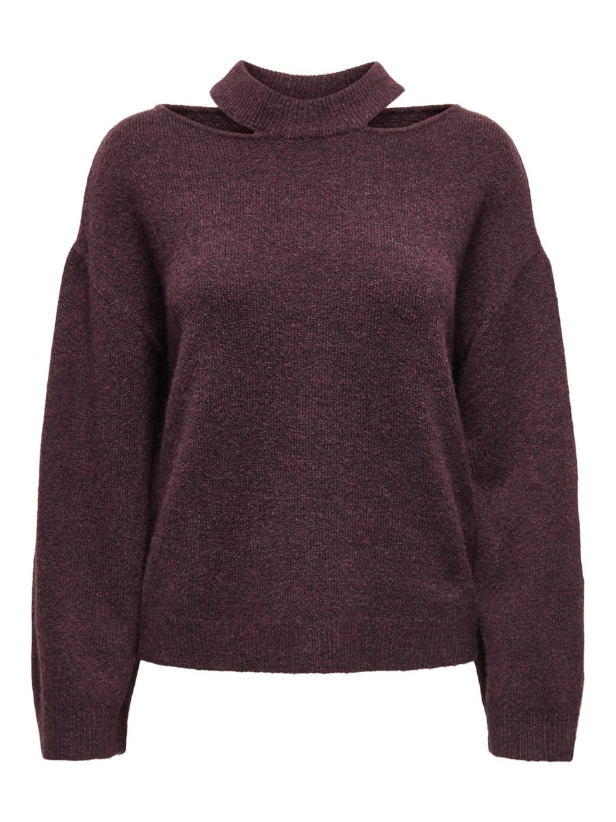 JDYDEBBIE L/S O-NECK CUT OUT PULL K