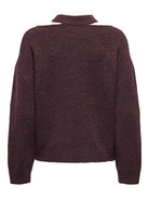 JDYDEBBIE L/S O-NECK CUT OUT PULL K