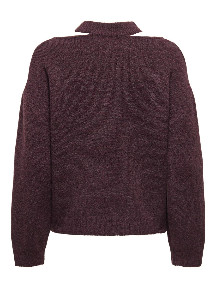 JDYDEBBIE L/S O-NECK CUT OUT PULL K