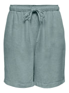 ONLSIESTA MW PULL-UP LIN BL SHORTS  NOOS