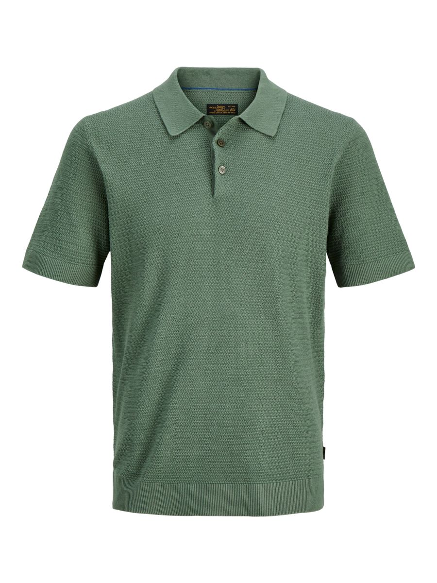 JPRBLURILEY KNIT POLO SS SN