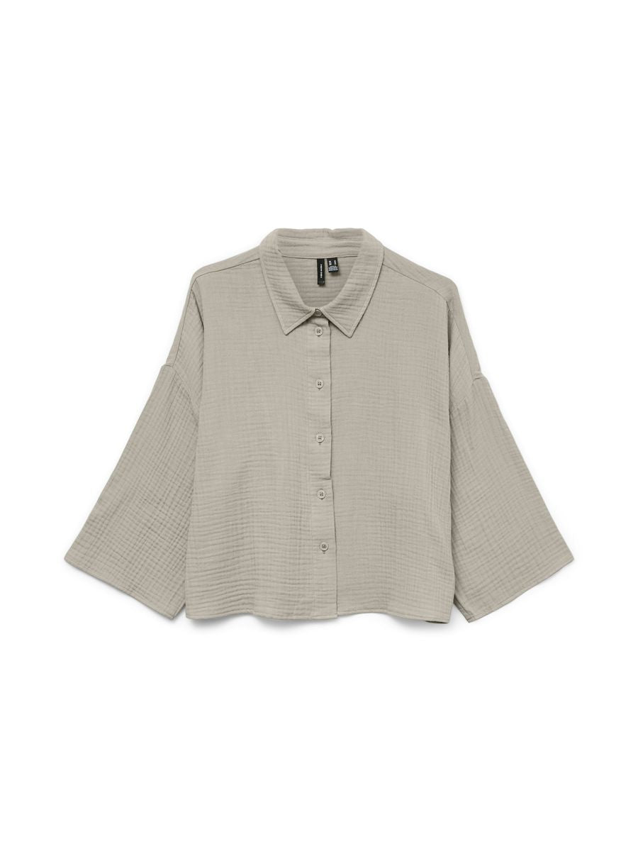 VMNATALI CROP SHIRT WVN NOOS