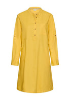 Hemdblusenkleid mit Stehkragen