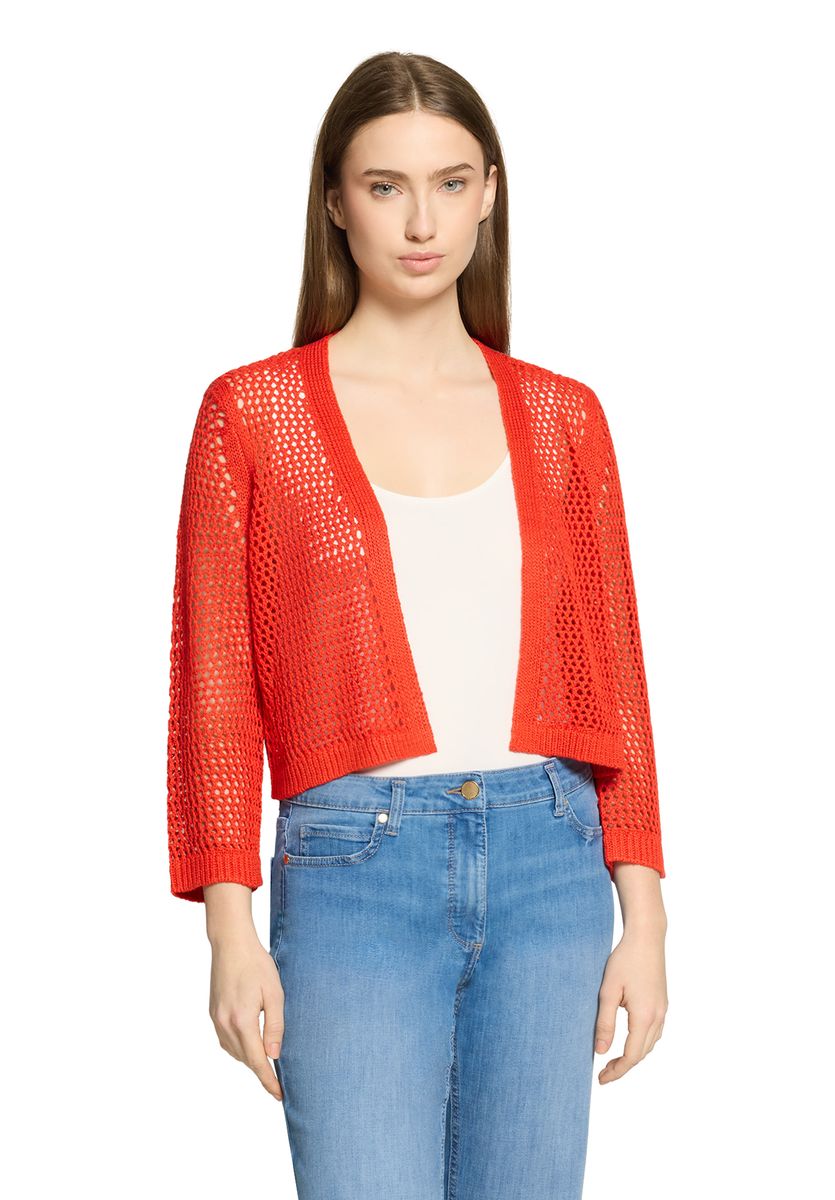 Strickjacke Kurz 3/4 Arm