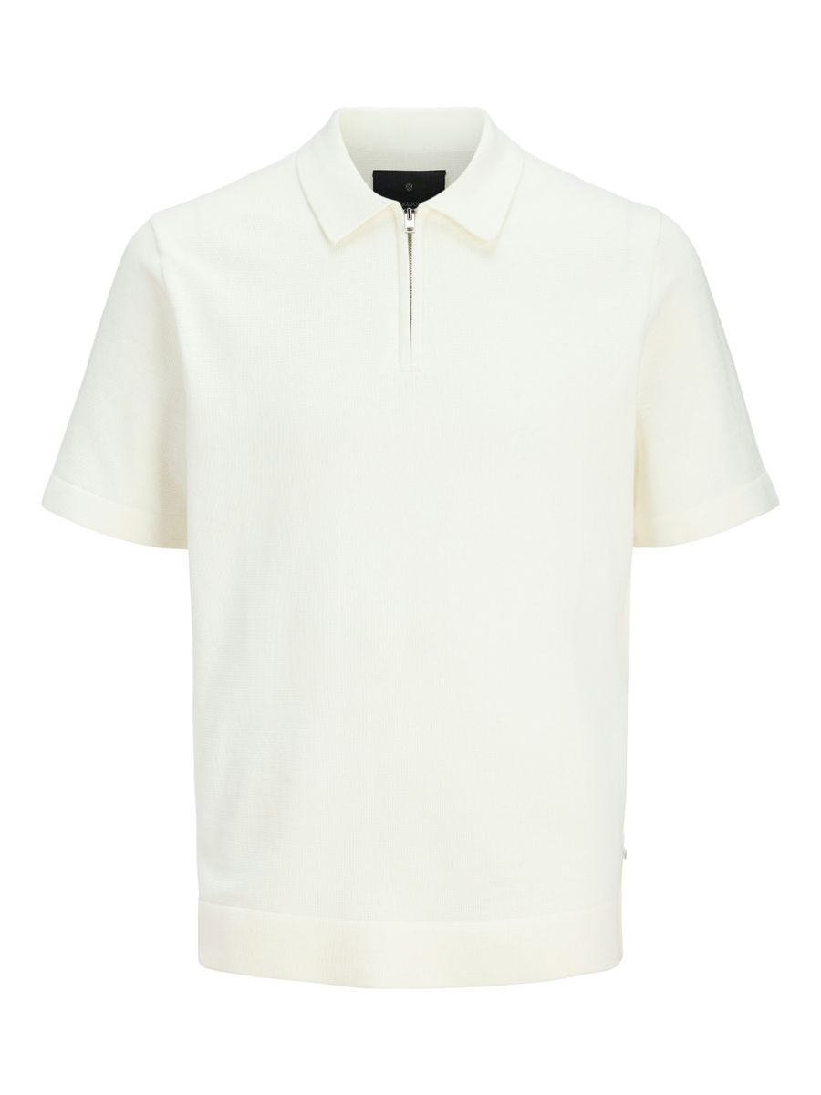 JPRBLAMILANO SPRING KNIT ZIP POLO S