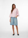 VMNATALI CROP SHIRT WVN NOOS