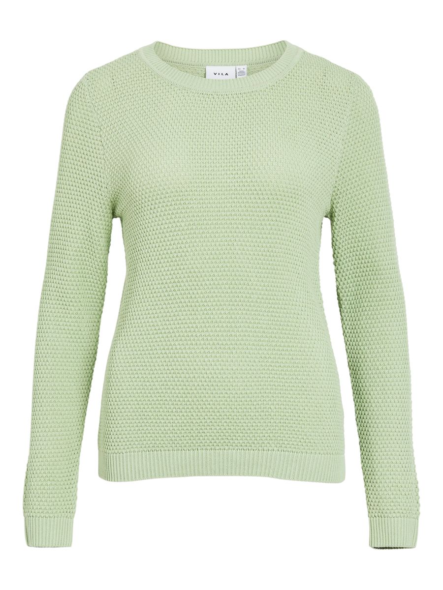 VIDALO O-NECK L/S KNIT TOP- NOOS