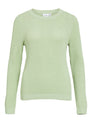 VIDALO O-NECK L/S KNIT TOP- NOOS