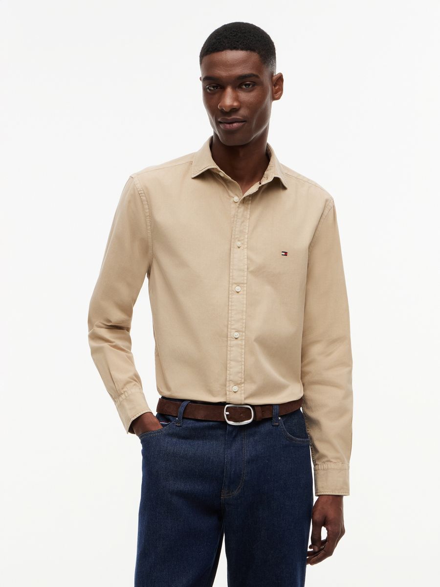 GMD POPLIN SEMI SPREAD RF SHT
