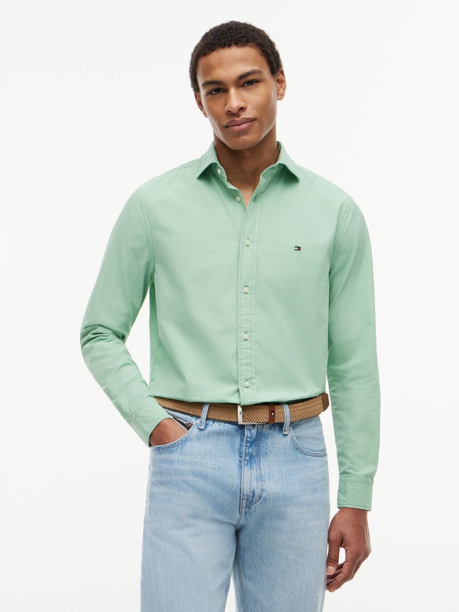 GMD POPLIN SEMI SPREAD RF SHT