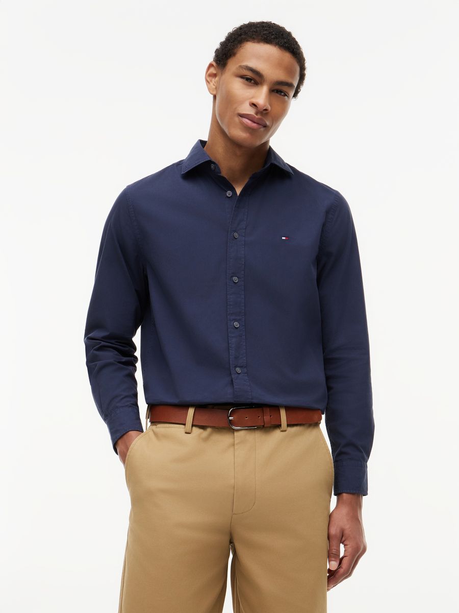 GMD POPLIN SEMI SPREAD RF SHT