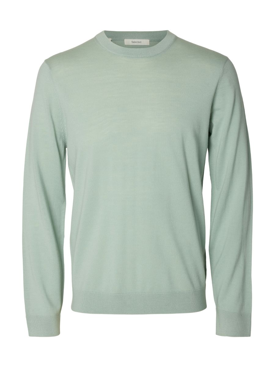 SLMTRAY LS KNIT MERINO CREW NECK NO
