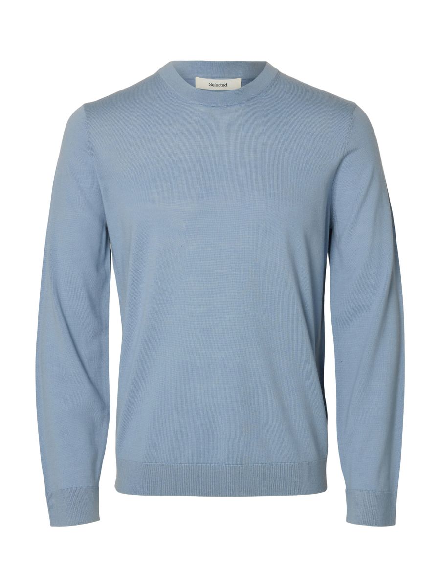 SLMTRAY LS KNIT MERINO CREW NECK NO