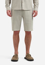 Short Chino With Linen