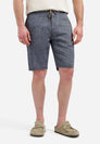 Short Chino With Linen