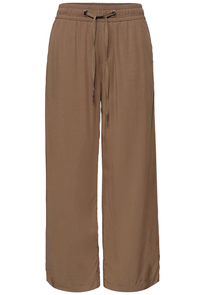 7/8 High Waist Wide Leg Hose im Loose Fit