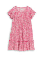 all over printed dress
