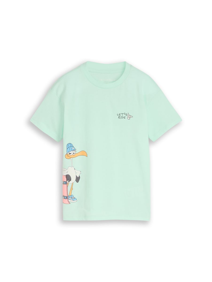 Oversize T-Shirt mit Rückenprint