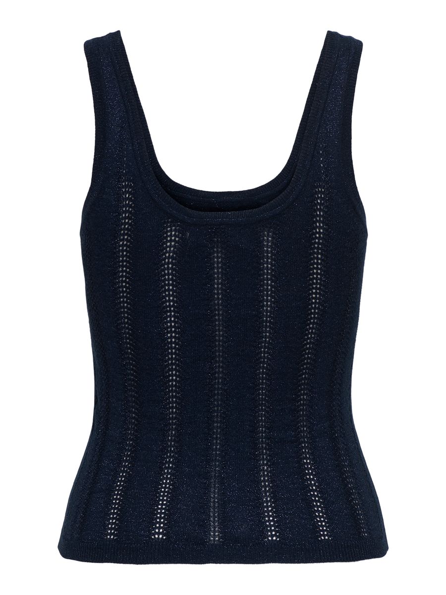JDYBEAUTY S/L GLITTER STRUC TOP KNT