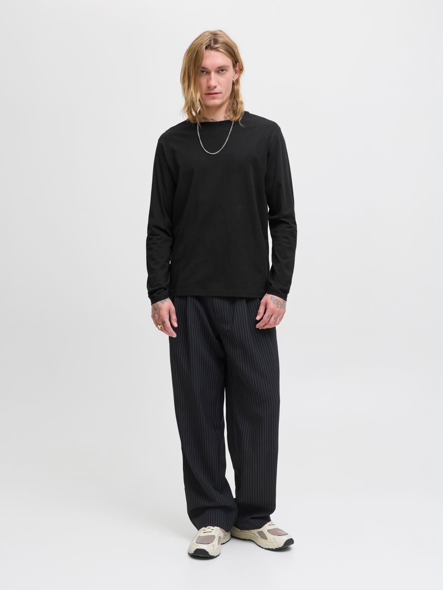 JJEORGANIC BASIC TEE LS O-NECK NOOS