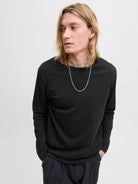 JJEORGANIC BASIC TEE LS O-NECK NOOS