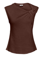 JDYAMY S/L KNOT TOP JRS