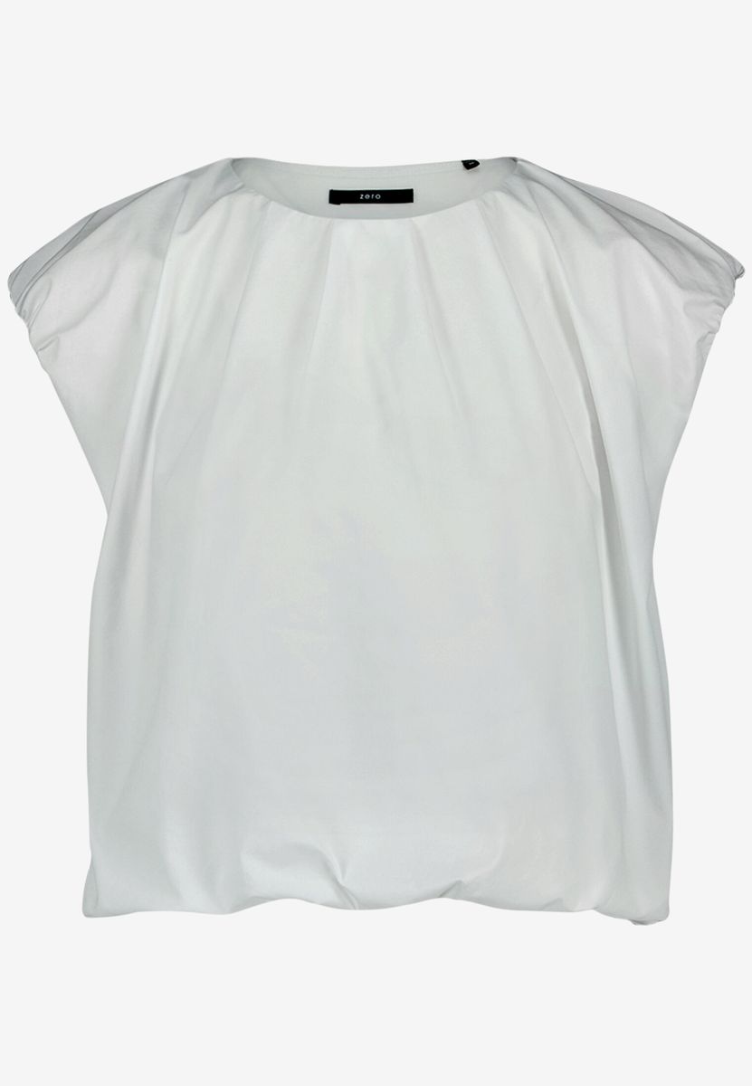 Cropped-Shirt  mit Rundhalsausschnitt