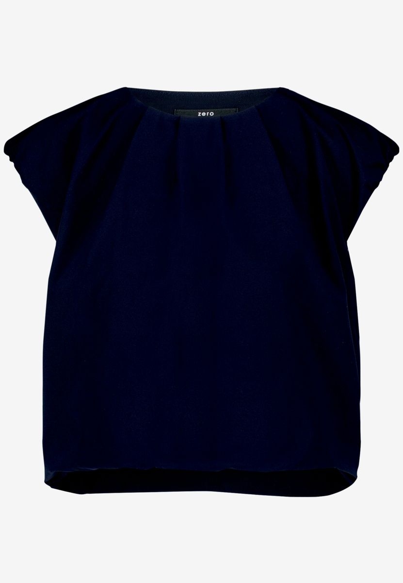Cropped-Shirt  mit Rundhalsausschnitt