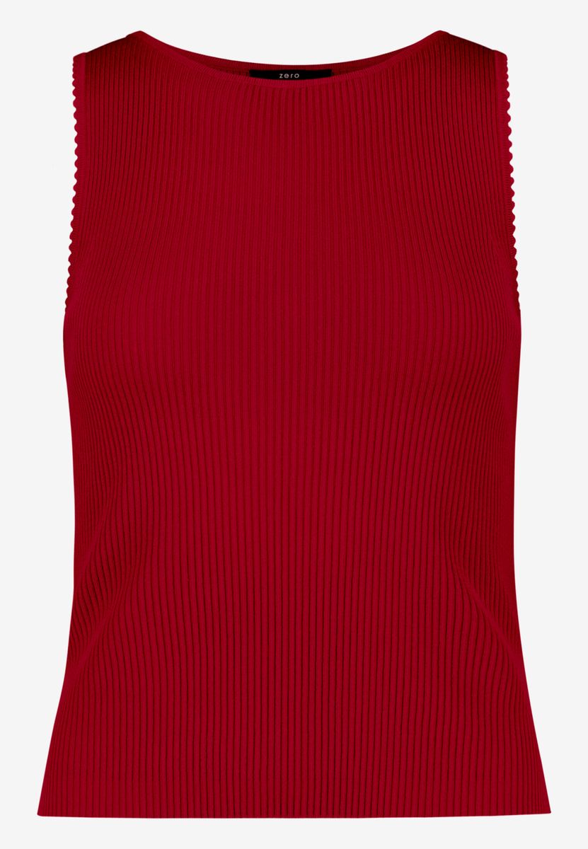 Strickpullover Kurz ohne Arm