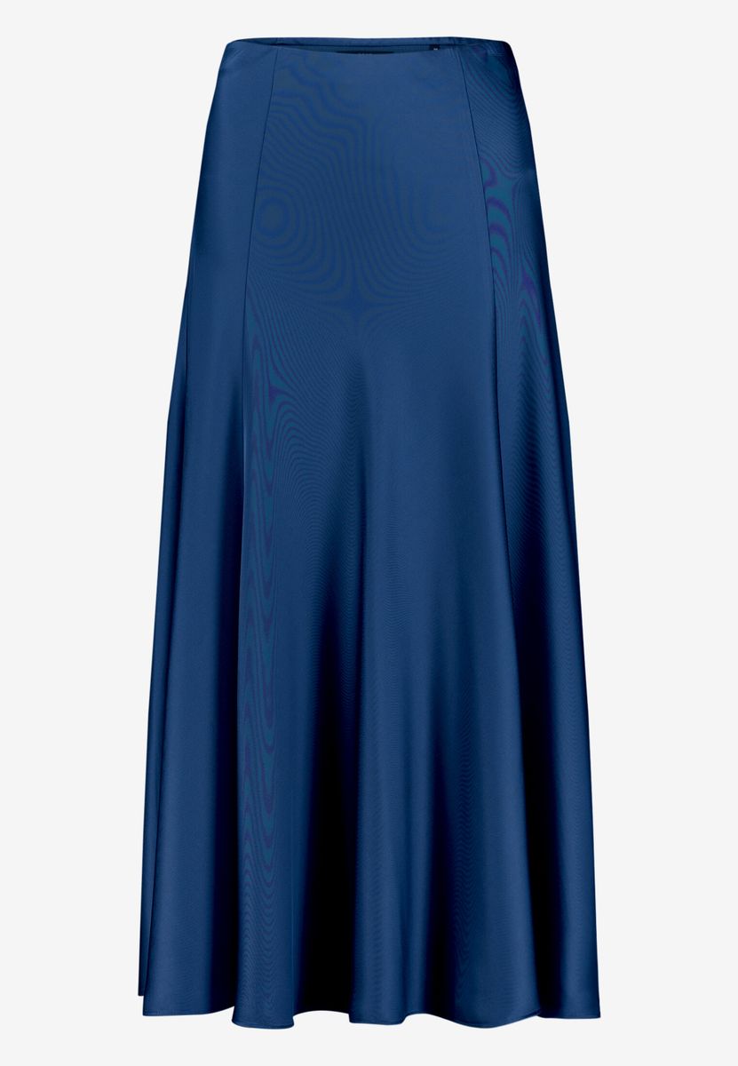 Satinrock  Maxi mit Gummibund