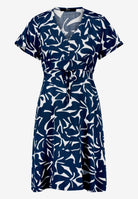 Minikleid  mit Blumenmuster