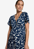 Minikleid  mit Blumenmuster