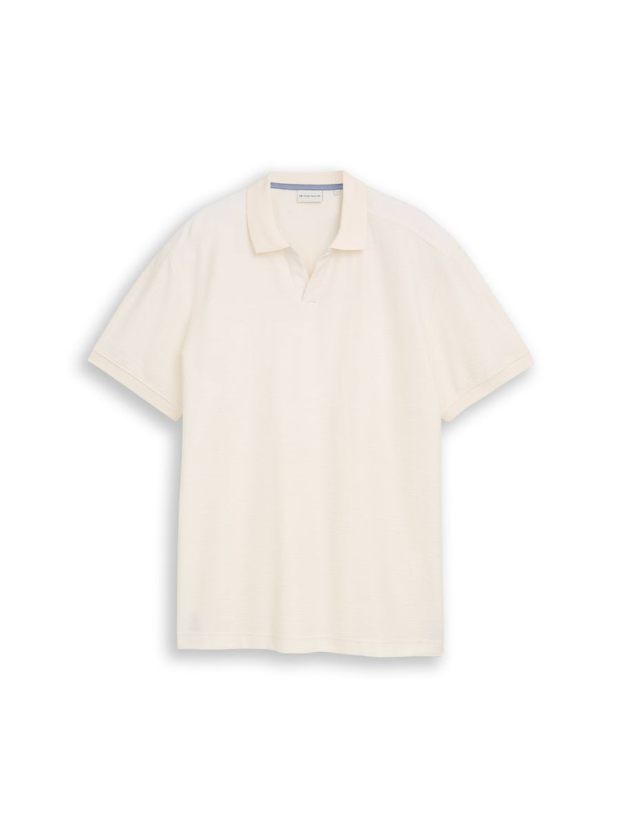 Poloshirt mit Ottoman-Struktur