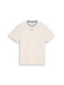 Poloshirt mit Stehkragen