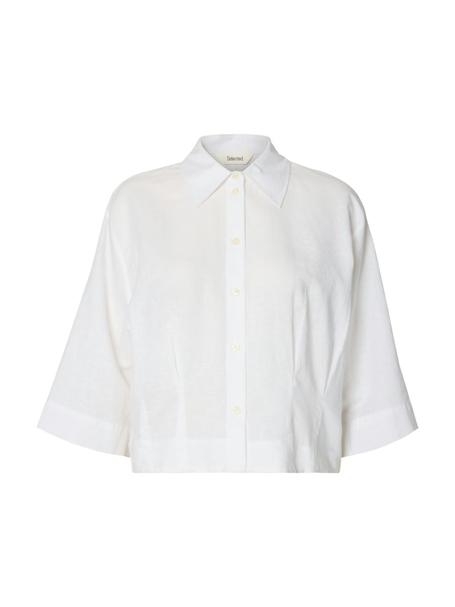 SLFCLEO REGULAR 3/4 CROPPED SHIRT B