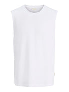 JORHYERES SLEEVELESS TEXTURE TEE