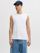 JORHYERES SLEEVELESS TEXTURE TEE
