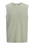 JORHYERES SLEEVELESS TEXTURE TEE