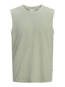 JORHYERES SLEEVELESS TEXTURE TEE